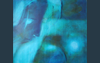 Thinker, 2016, acrylic paint on molino, 130 x 110 cm Thinker, 2016, acrylic paint on molino, 130 x 110 cm